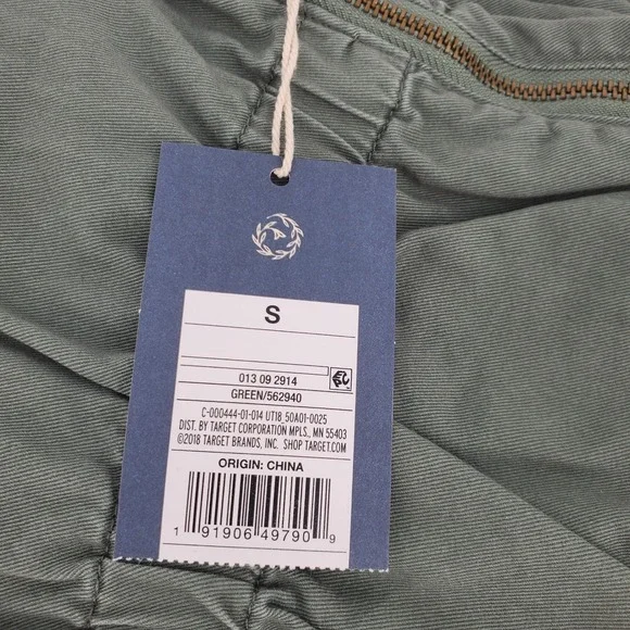 Universal Thread Womens Small Green Full Zip Utility Dress New With Tags‎ - Picture 6 of 6